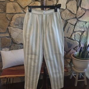 Vintage striped jeans